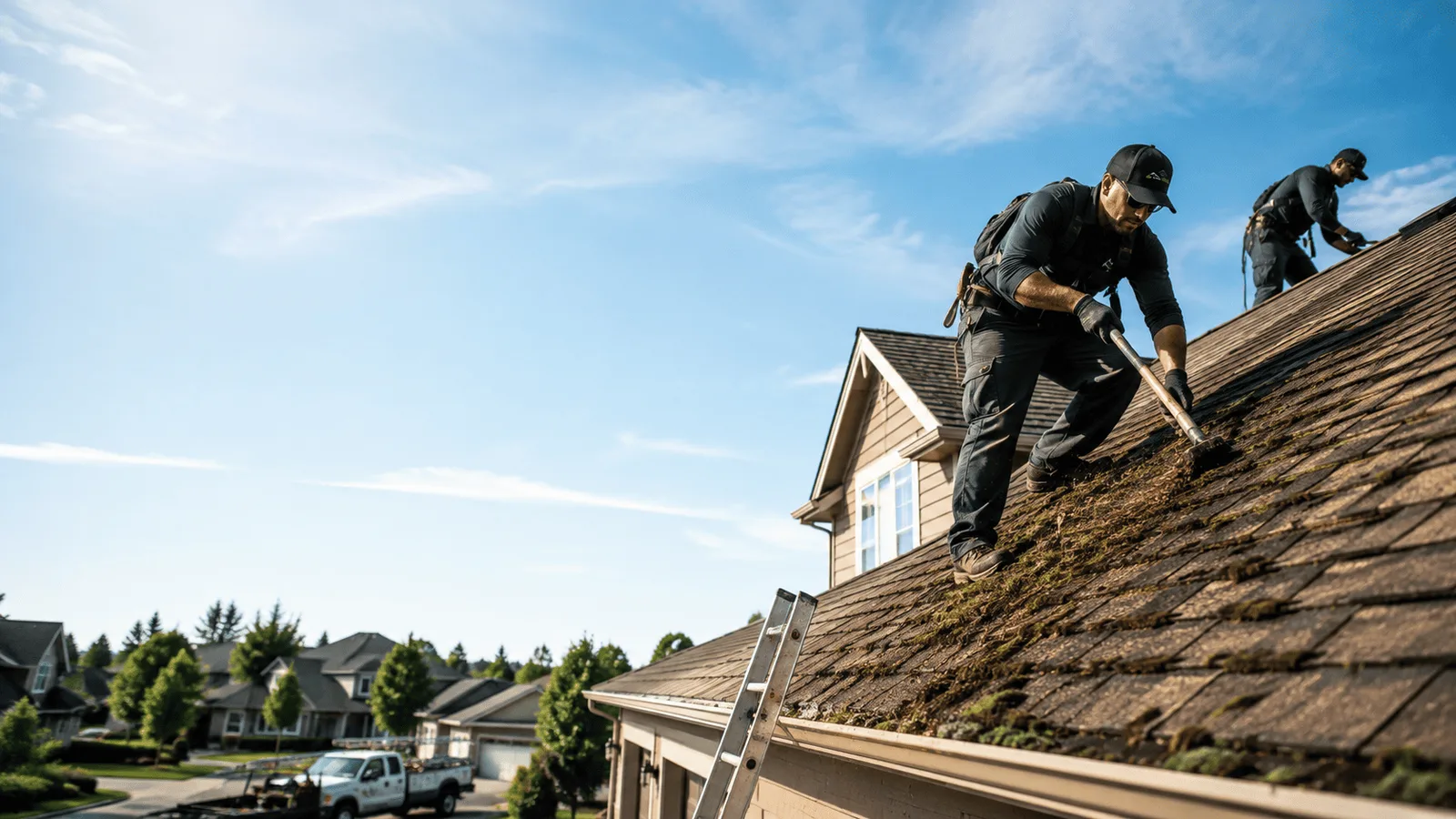 Roof Moss Removal in Junction, IL near me
